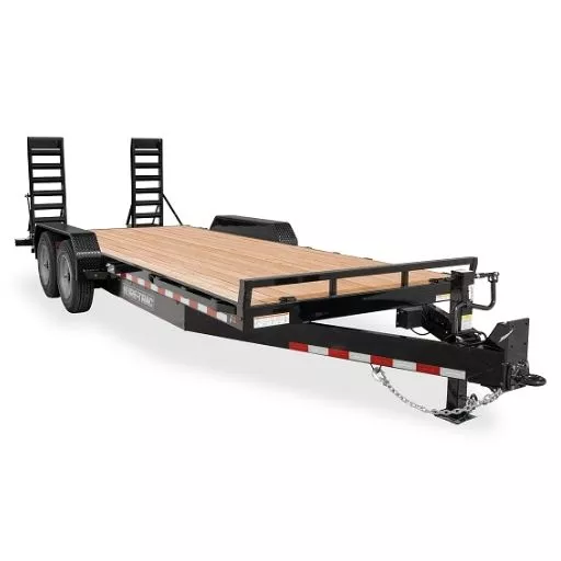 Remorque de transport avec rampe